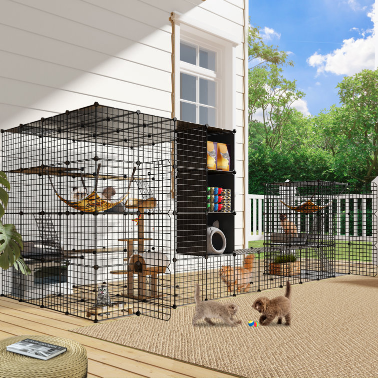 Wayfair outdoor cat store enclosure